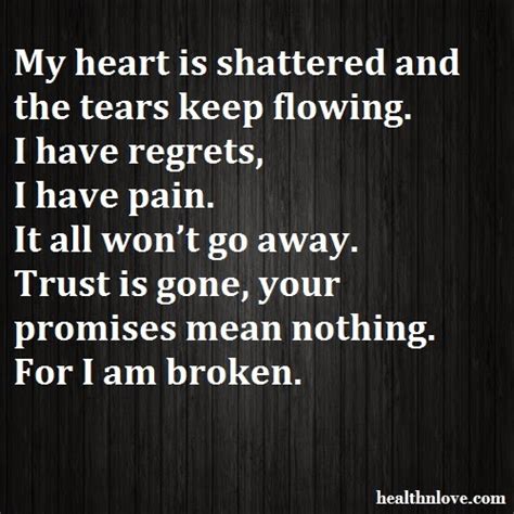 Broken Heart Quotes Love Romance And Health