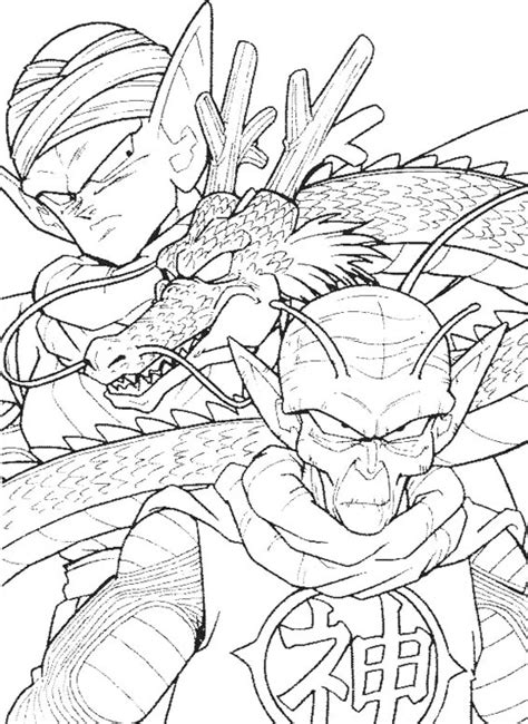 Dibujos Para Colorear De Dragon Ball Z