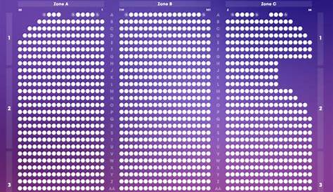 xcite center seating chart