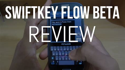 Swiftkey Flow Beta For Android Review Youtube