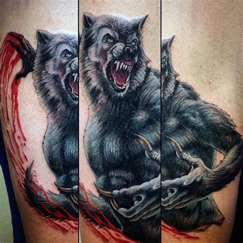From canine lovers to wizard fans, these beasts are topping the charts when it comes to male tattoos. 80 Werewolf Tattoo Designs For Men - Full Moon Folklore