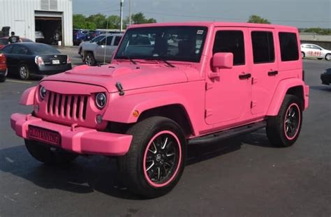 Angry Pink Jeep Rheep