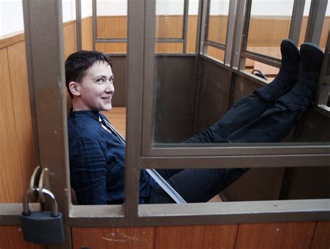 Russia Jails Ukrainian National Hero Nadiya Savchenko For 22 Years