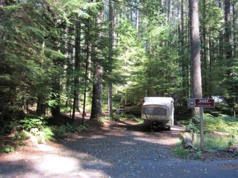 Ford Pinchot National Forest Lower Falls Campground Cougar Wa