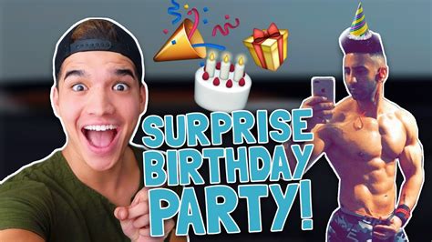 He Had No Idea Surprise Party Youtube