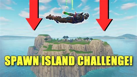 The Spawn Island Challenge In Fortnite Battle Royale Youtube