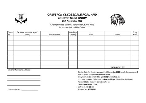 Calendar Of Events 2022 And 2023 Clydesdale Horse Society