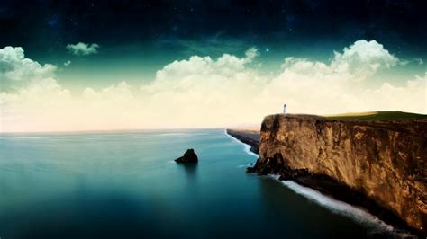 47 3d Ocean Landscape Desktop Wallpaper On Wallpapersafari