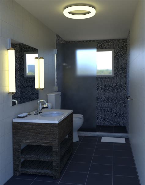 3d Bathroom Plan Cgtrader