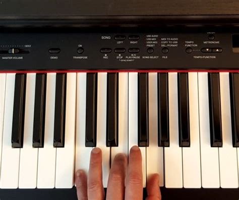How To Play Piano Chords For Beginners 5 Steps Instructables