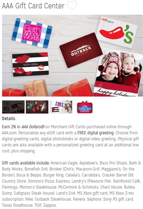 The offer direct link for a limited time, aaa members can purchase visa gift cards of up to $500 each with no purchase fee at any aaa location in the. AAA Offering 2% In AAA Dollars When You Purchase 3rd Party Gift Cards - Doctor Of Credit