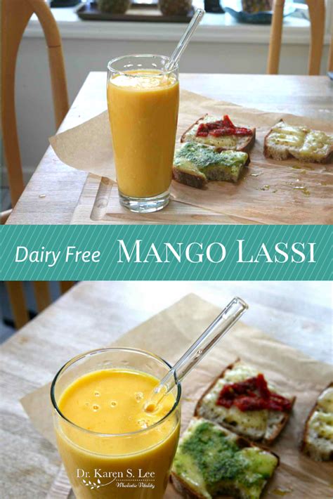 Mango Lassi By Drkarenslee Com Lassi Recipes Mango Lassi Recipes
