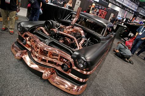 Cummins Powered 1950 Copper Cadillac At Sema 2016 Tensema16