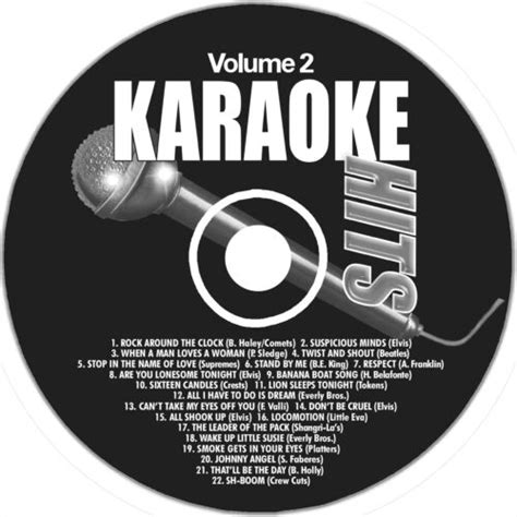 karaoke hits cd g vol 2 classic oldies tracks in white sleeve original ebay