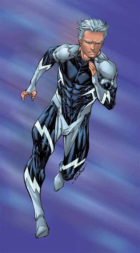 Quicksilver Drawn By Spiderguile Colour By Timothy C Brown
