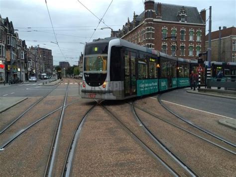 Tram Uit De Rails Schiedamseweg Rotterdam Flashphoto Nl
