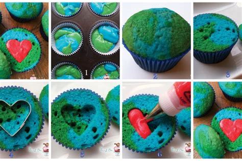 Earth Day Cupcakes Earth Day Fun Cupcakes Cupcakes