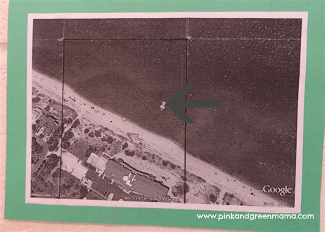 Pink and Green Mama: Bird's Eye View Landscape Paintings With Images From Google Earth