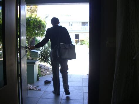 My Art Of Photography: Dad Leaving For Work