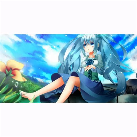 70x140cm anime hatsune miku bath towel quick dry bamboo microfiber sports beach swim travel