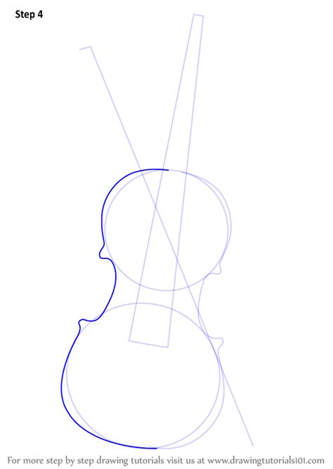Learn How To Draw A Violin Musical Instruments Step By Step Drawing