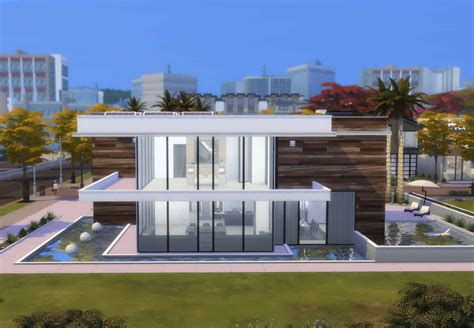 Modern Glass House N05 Mod Sims 4 Mod Mod For Sims 4