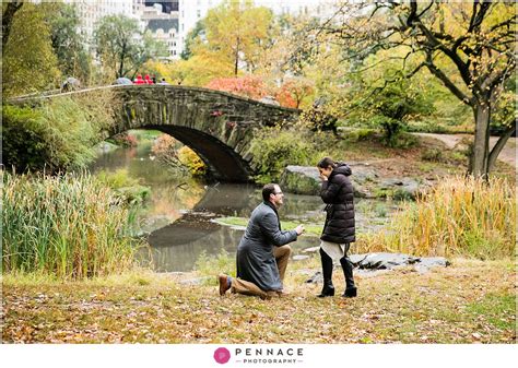 Autumn Central Park Proposal Leslie Lance Marriage Proposals Proposal Photographer Marriage