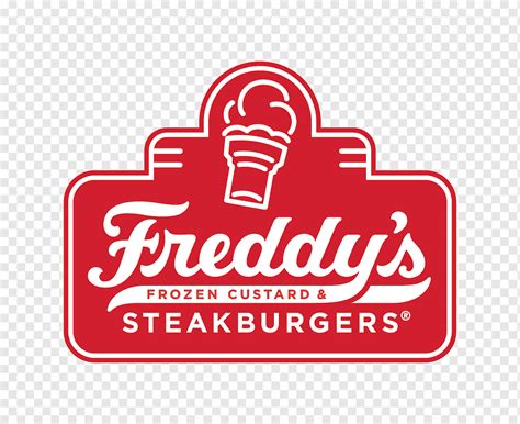 Kerucut Es Krim Freddys Frozen Custard Steakburgers Logo Hamburger Restoran Kerucut Es Krim