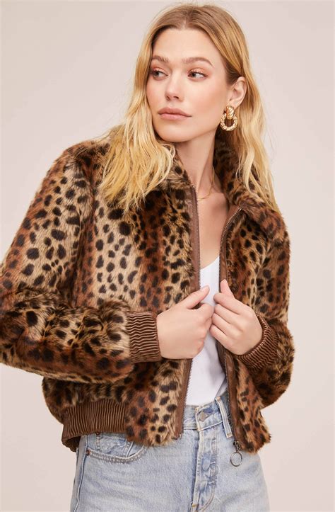 Remy Leopard Jacket In 2021 Leopard Jacket Cheetah Print Sweatshirt