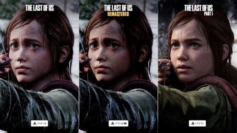 The Last Of Us Part 1 Ps5 Vs Ps4 Vs Ps3 Codfox Gaming Youtube