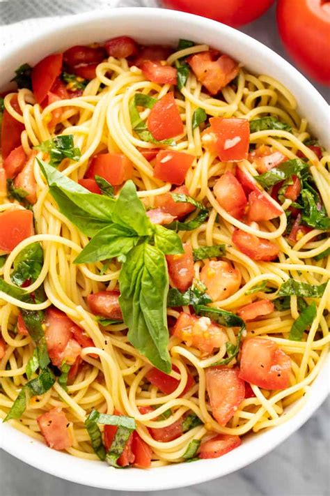 This Fresh Summer Pasta Can Be Eaten Hot Or Cold And Comes Together In