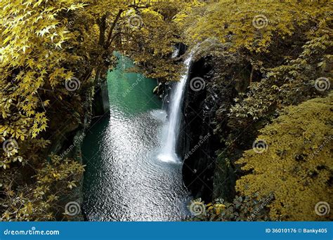 Takachiho Gorge Stock Photo Image Of Nature Brook Kyushu 36010176