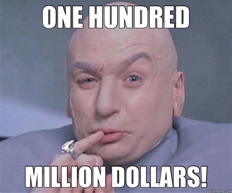 Dr Evil Meme One Million Dollars Image Memes At