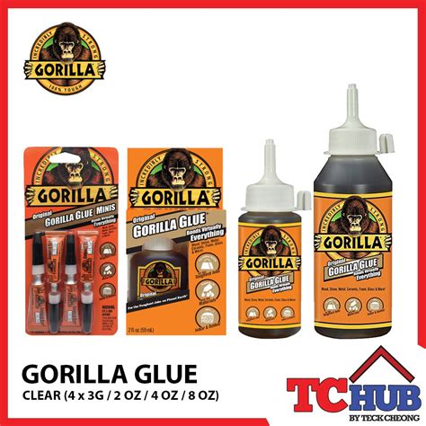 Gorilla Gorilla Glue Original Shopee Singapore