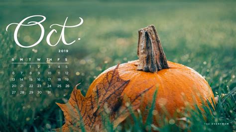 October-Desktop-Background-Pumpkin-Calendar - The Everymom