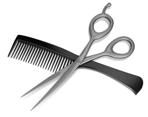 Hair Stylist Scissors Comb Great Powerpoint Clipart For Presentations