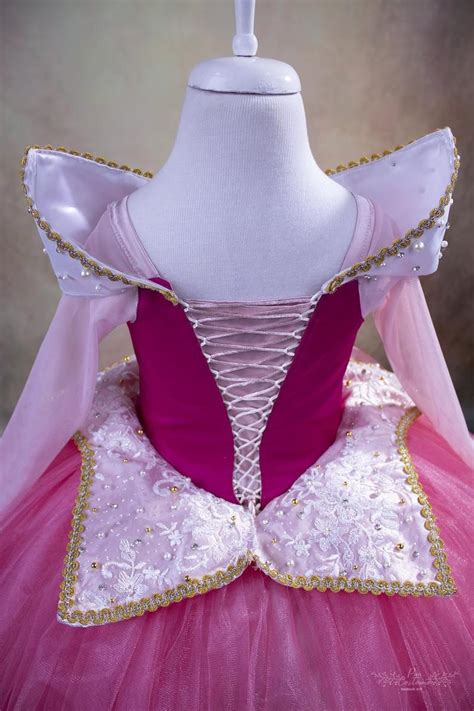 Vestido De Princesa Aurora Vestido De La Bella Durmiente Para Etsy