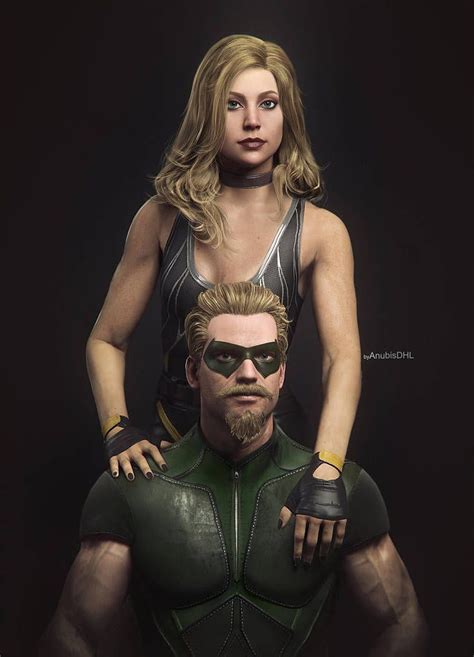 I2 Black Canary And Green Arrow By Anubisdhl Arrow Black Canary Green Arrow Comics Black