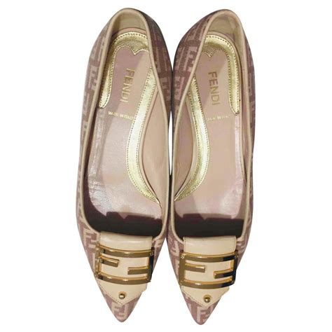Fendi Ballet Flats Multiple Colors Leather Ref193386 Joli Closet