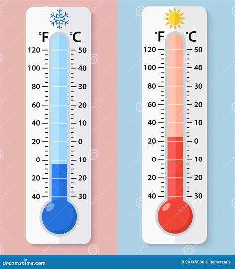 Wooden Celsius And Fahrenheit Scale Thermometer For Measuring Air