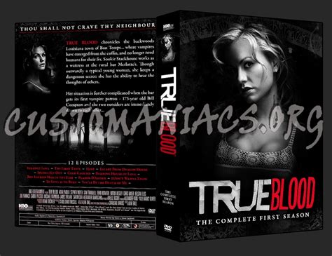 True Blood Season 1 Dvd Cover Dvd Covers And Labels By Customaniacs