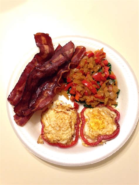 Eggs And Turkey Bacon 21 Day Fix Approved Breakfast 2 Eggs 1 Red 4 Slices Of Lean Turkey Ba