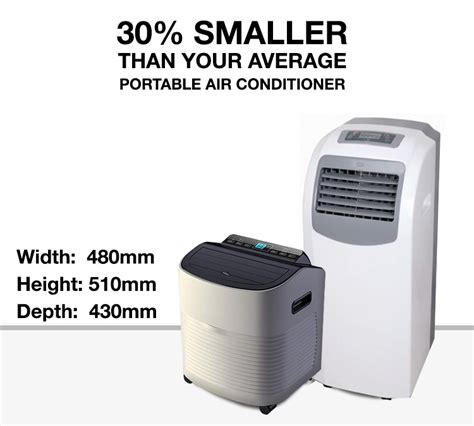 Window air conditioner maintains the preset room temperature, so you will remain comfortable at all times. electriQ Compact 9000 BTU Small and Powerful Portable Air ...