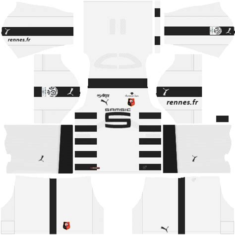 You can customise your shirt with the name and number of your favourite player, both past or present, or with your own personal shirt printing. Kits Para FTS em HD: Rennes