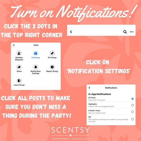 Show everyone in your online Scentsy party how to turn on the