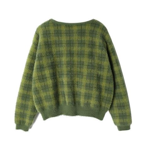 Indie Girl Green Cropped Sweater Cosmique Studio