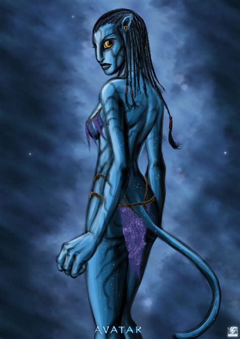 Rule 34 1girls Alien Alien Girl Alien Only Avatar Blue Skin Navi