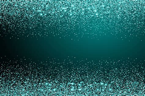Teal Sparkle Glitter Background Illustration Par Rizu Designs