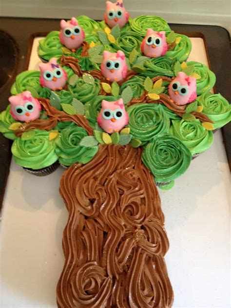 Beehive Cake Images ~ Peacock Cake Cupcake Apart Pull Cakes Birthday Cupcakes Theme Creative
