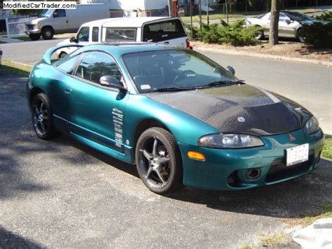 Hi, u are bidding on a 1998 mitsubishi eclipse gsx awd, automatic transmission has around 87, 00 miles color sarona red, custom rims their is. 1998 Mitsubishi Eclipse GSX For Sale | Danbury Connecticut
